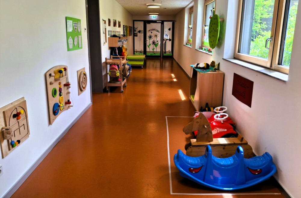Flur der Kinderkrippe