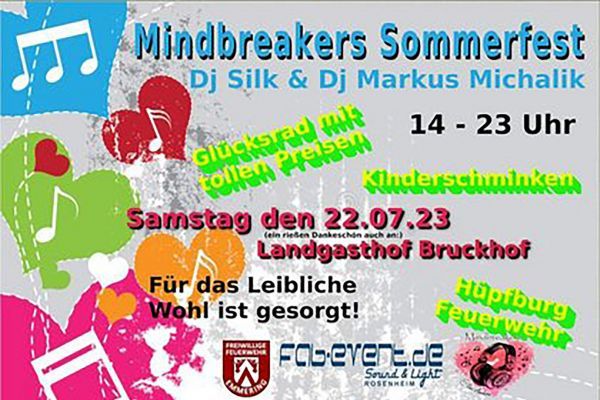 Mindbreakers Sommerfest in Bruckhof