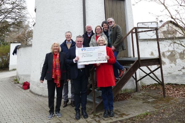 Spende für ein Kunstprojekt am Funkerturm